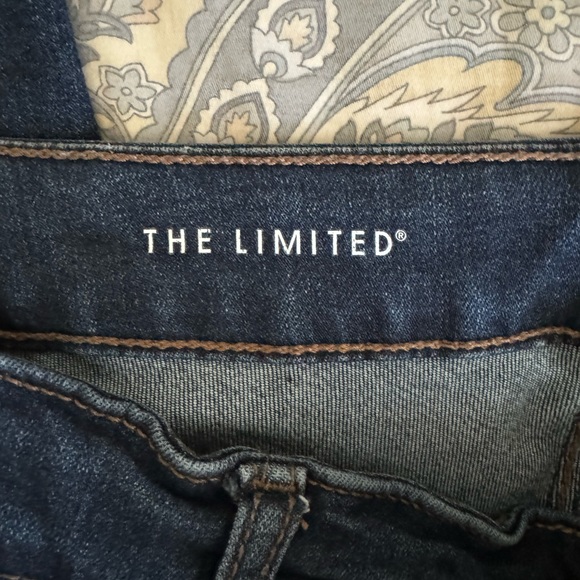 The Limited Mid Rise Dark Wash Jeans - Picture 3 of 9